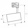 MDR FERINA 830 35W 230V 24ST WHITE