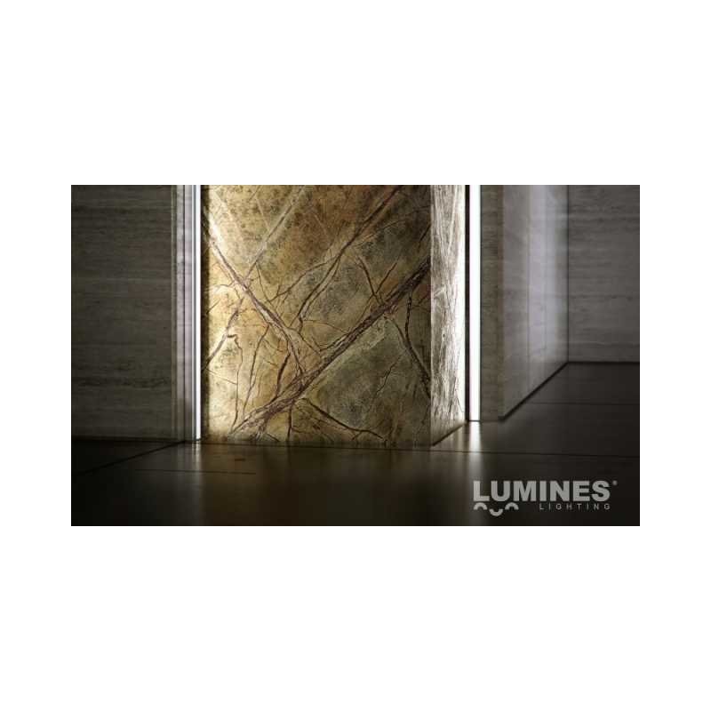 Profil aluminiowy do taśm LED - zewnętrzny typ Y LUMINES - czarny - 1 metr