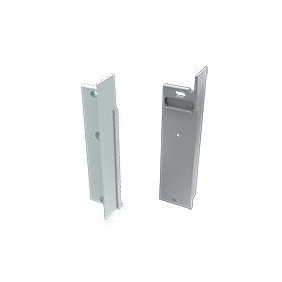 Zaślepka do zabudowy profilu aluminiowego Flaro - Srebrna - Prawa