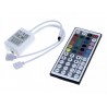 Sterownik RGB + pilot 44 przyciskowy na podczerwień 12V