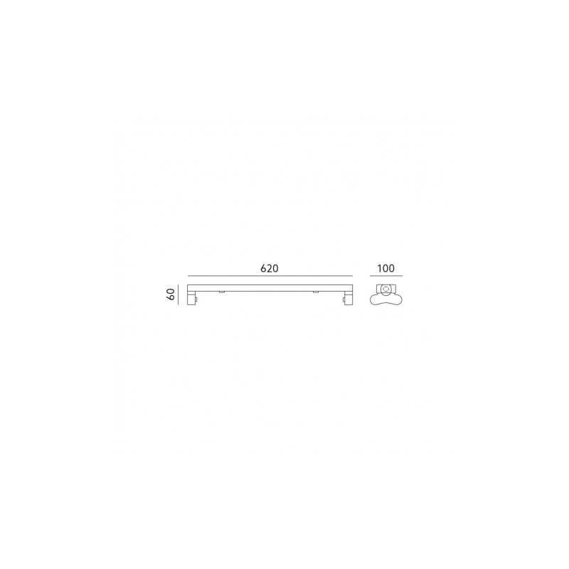 Oprawa LED QJM 2x 60