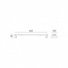 Oprawa LED QJM 2x 60