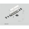 Profil elastyczny LED ARC12 czarny - 1m