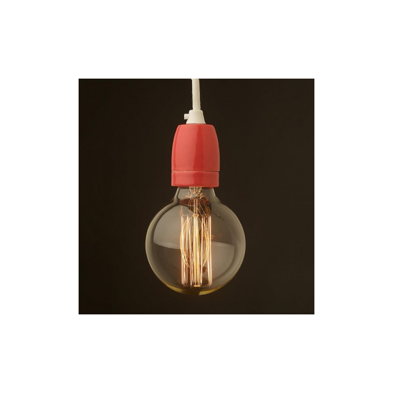Oprawka Porcelanowa Czerwona V-TAC VT-799