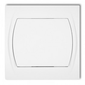 Łącznik jednobiegunowy LOGO biały LWP-1