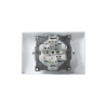 Gniazdko podwójne 2x2P+Z SCHUKO 16A-250V - białe
