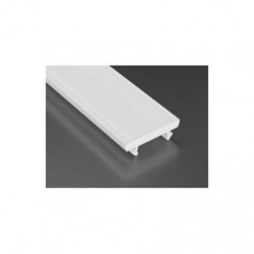 Klosz Terra mleczny PVC - 1 metr - do profilu aluminiowego