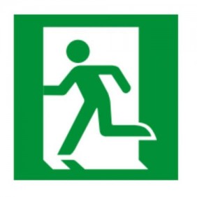 Piktogram do VELLA 123x123 ludzik lewo
