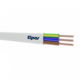 Przewód płaski YDYp 3x1,5mm2 450/750V - 1 metr