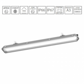 Oprawa przeciwwybuchowa EXL210LED 31,5W IP66 ok. 70cm
