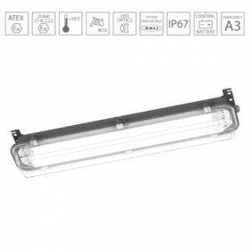 Oprawa przeciwwybuchowa EXL310LED 33,4W IP67 ok. 70cm