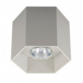 20035-WH POLYGON CL 1 SPOT BIAŁY/WHITE