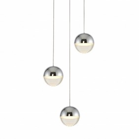 MD1703-3B DORIS LAMPA WISZĄCA CHROME