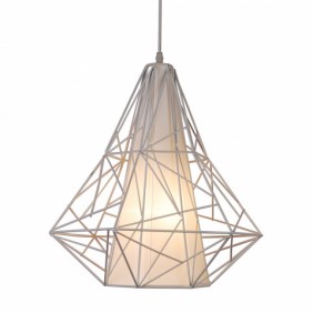 HP1335-WH SKELETON LAMPA WISZĄCA BIAŁA/WHITE