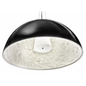 Lampa industrialna do łazienki czarna DECORA XL