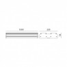 Oprawa LED HPL2 PRO 150W 90 stopni 4000K IP65