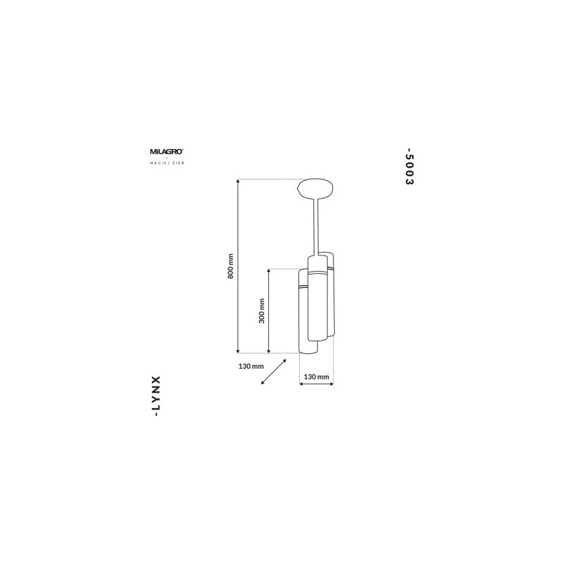 Lampa Wisząca LYNX 6xE14