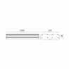 Oprawa LED HPL2 PRO 120W 120 stopni 4000K IP65