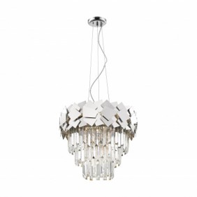 P0506-06A-F4AC QUASAR LAMPA WISZĄCA CHROME