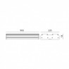 Oprawa LED HPL2 PRO  90W 90 stopni 5000K IP65