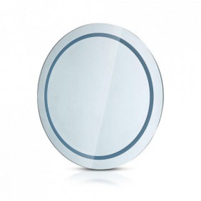 Lustro V-TAC 25W LED Anty Para Okrągłe 600x35mm IP44 Wł Dotyk Barwa CCT 3w1 750lm VT-8602
