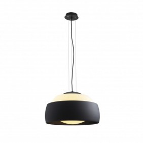 Lampa do salonu czarna GENOA