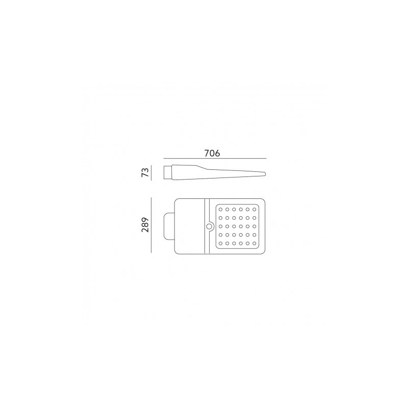 SOLAR LED STREET 40W PREMIUM barwa NEUTRALNA