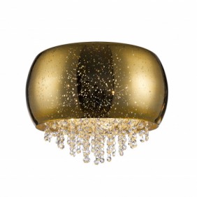 C0076-05K-F4GQ VISTA LAMPA SUFITOWA ZŁOTA/GOLD