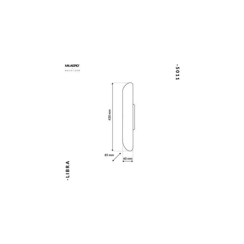 Kinkiet LIBRA 2xE14