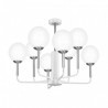 Żyrandol GENEVA WHITE 8xE14