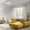Żyrandol GENEVA WHITE 8xE14