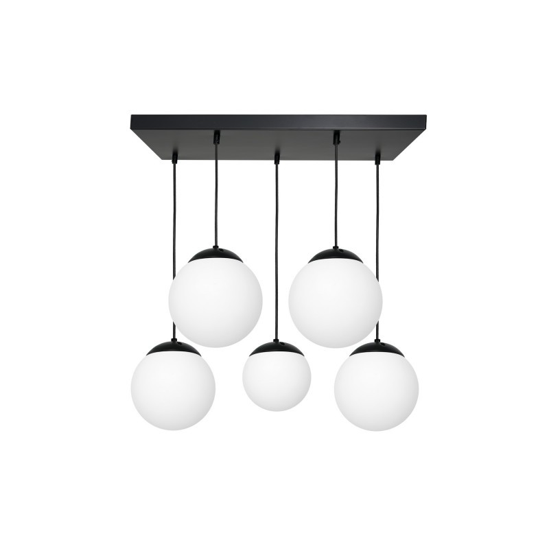 Lampa wisząca LIMA BLACK 5xE14