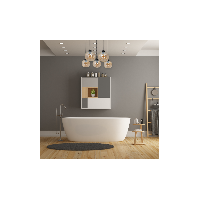 Lampa wisząca SOFIA AMBER 5xE27