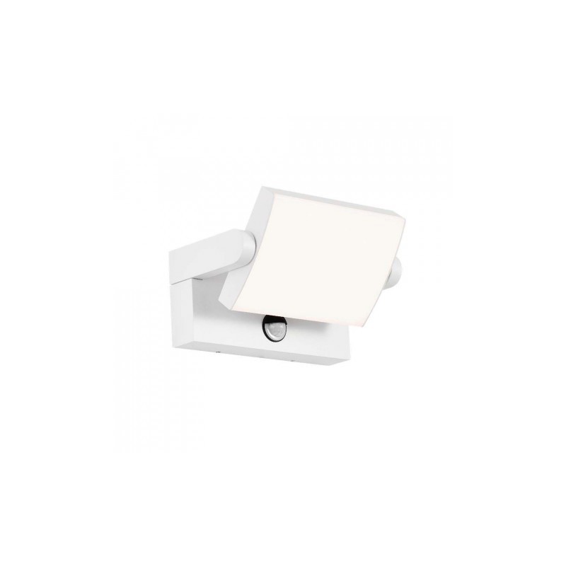 Oprawa Elewacyjna Ścienna V-TAC 17W LED Czujnik Ruchu Biała IP65 VT-11020S 3000K 2520lm