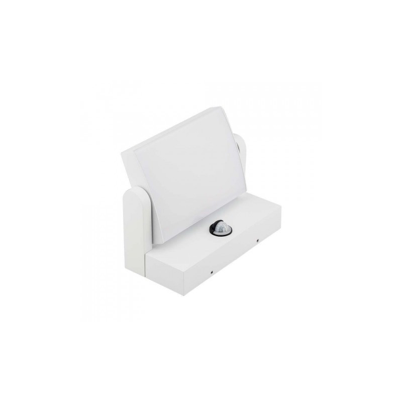 Oprawa Elewacyjna Ścienna V-TAC 17W LED Czujnik Ruchu Biała IP65 VT-11020S 3000K 2520lm