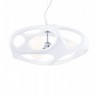 Lampa wisząca akrylowa biała