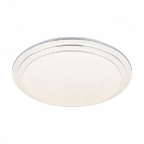 DY106-D700 LOTTE LAMPA SUFITOWA BIAŁA-CHROM/WHITE-CHROME