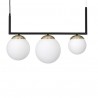 Lampa wisząca SPARTA BLACK / GOLD 3xE14