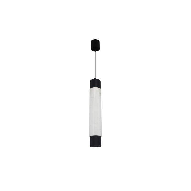 Lampa wisząca MARBLE WHITE/BLACK 1xGU10