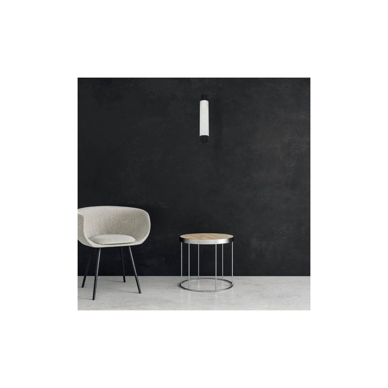 Lampa wisząca MARBLE WHITE/BLACK 1xGU10
