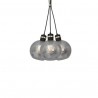 Lampa wisząca OMEGA BLACK / GOLD 3xE27