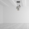 Lampa wisząca OMEGA BLACK / GOLD 3xE27