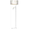 Lampa podłogowa ZIGGY WHITE White/Gold 1xE27 +        1x mini GU10