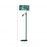 Lampa podłogowa ZIGGY GREEN Gold/Bottle 1xE27 +        1x mini GU10