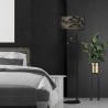 Lampa podłogowa SATINO GOLD 1xE27 + 1x mini GU10