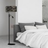 Lampa podłogowa SATINO GOLD 1xE27 + 1x mini GU10
