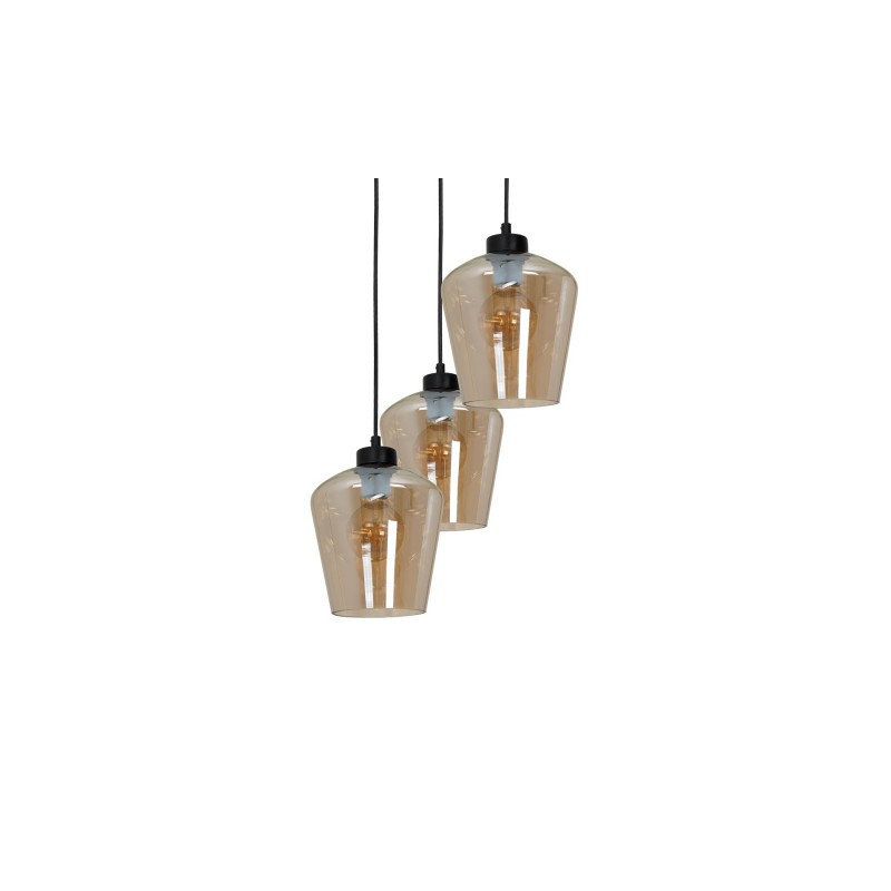 Lampa wisząca SANTIAGO AMBER 3xE27