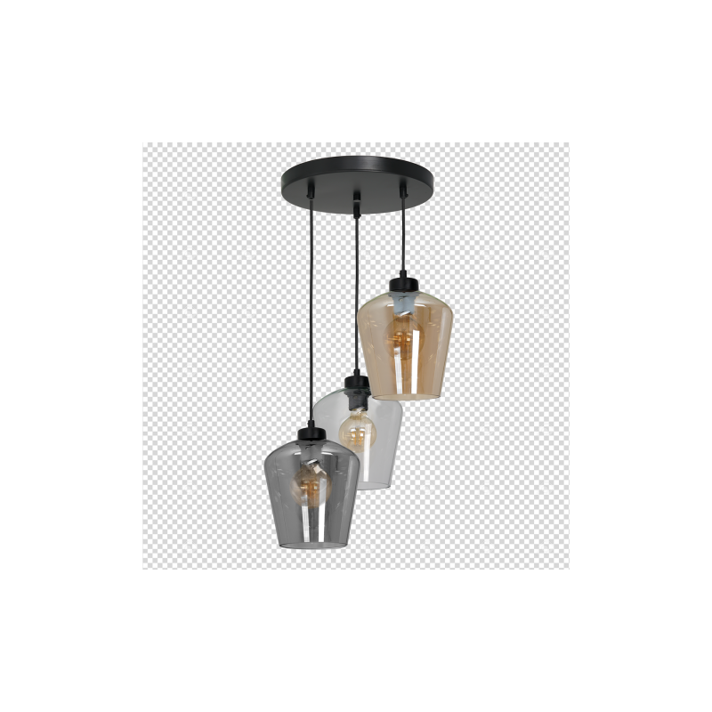 Lampa wisząca SANTIAGO MIX 3xE27
