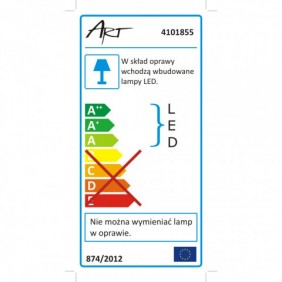 Lampa zew. LED ART,200W,SMD,IP66, AC80-265V,black, 6500K-CW