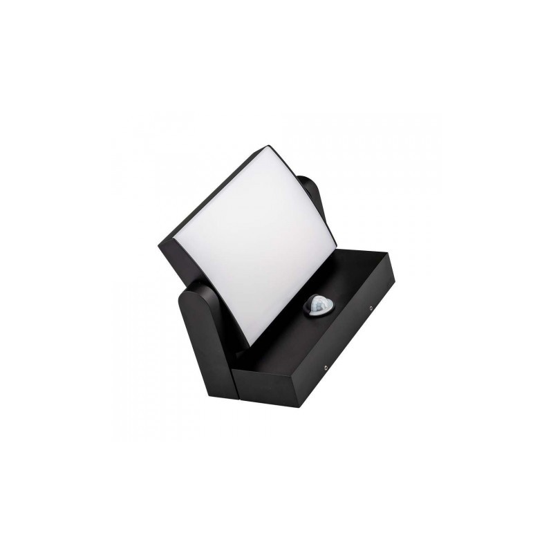 Projektor Oprawa Elewacyjna V-TAC 17W LED Czujnik Ruchu Czarna IP65 VT-11020S 4000K 2520lm